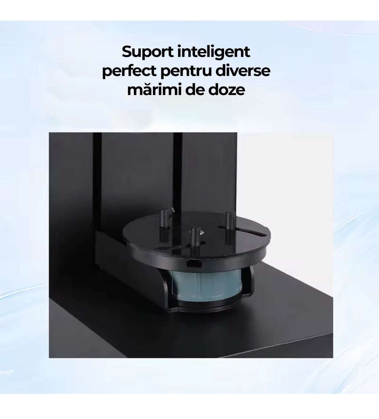 Aparat sigilat doze de plastic, Negru