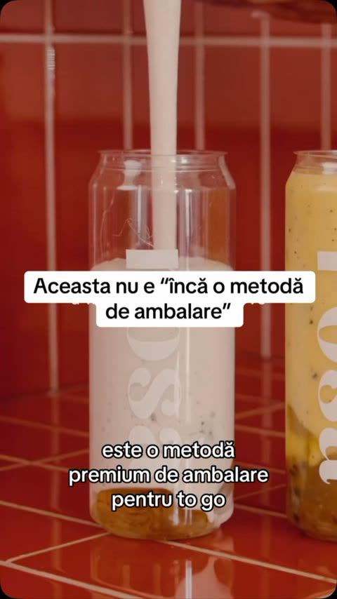 Ambalare premium pentru produse to go