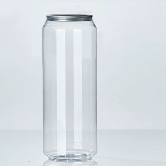 Doze de plastic, transparente, 500ml