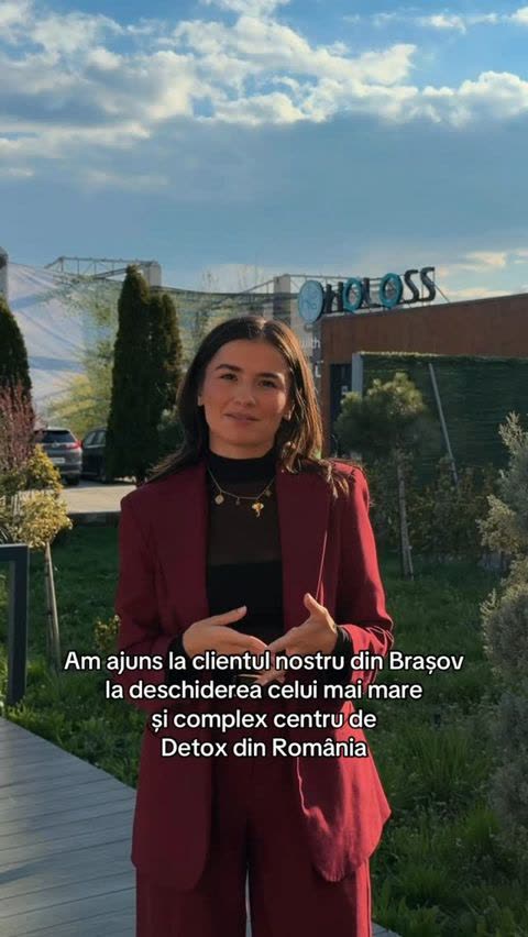 Livrare la un centru de detox din Brașov